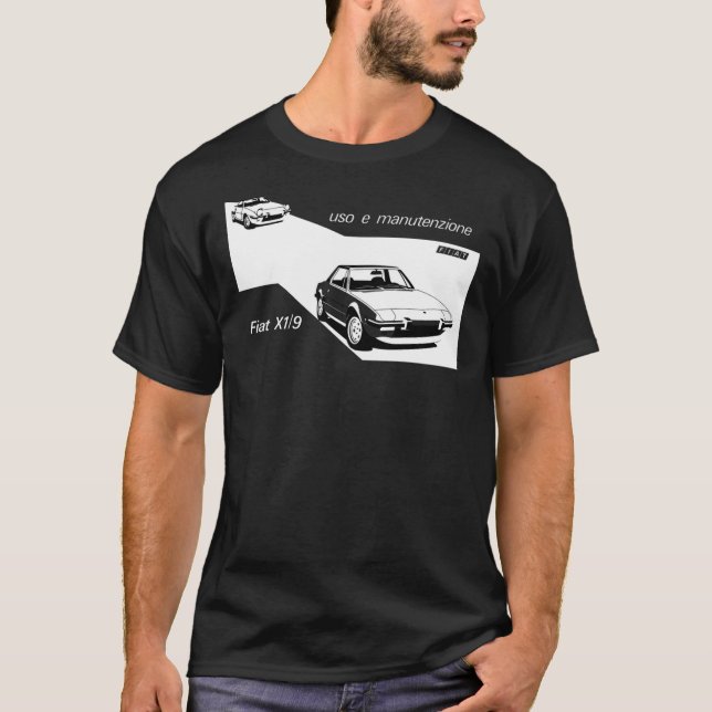 Camiseta FIAT X19 Classic T-Shirt (Anverso)