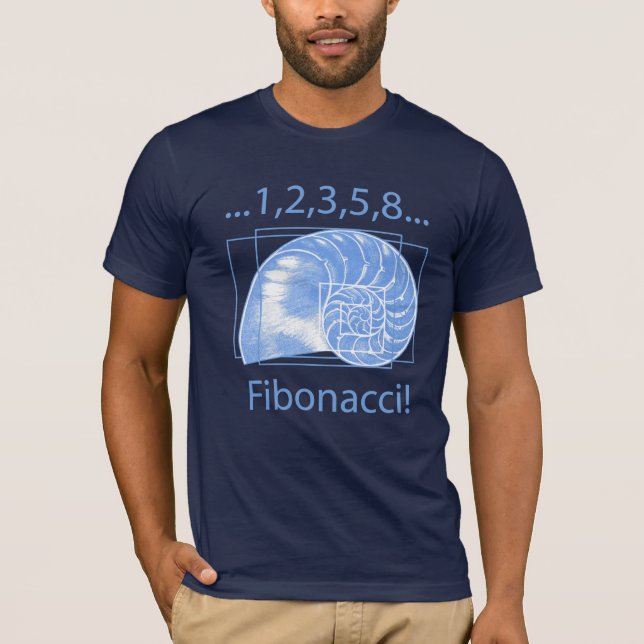 Camiseta ¡Fibonacci! (Anverso)