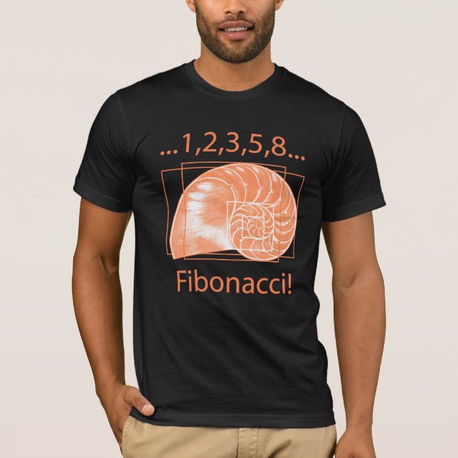 Camiseta ¡Fibonacci! (Anverso)