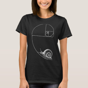 Camiseta Fibonacci Con Goma De Maestra Matemática De Snail