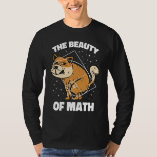 Camiseta Fibonacci Razón de oro Perro para matemáticas