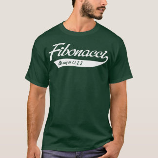 Camiseta Fibonacci Tan fácil como 1