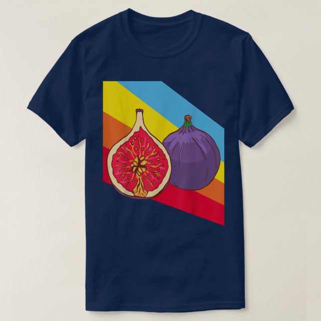 Camiseta Fibras Fruta Comida Vegetariana (Diseño del anverso)