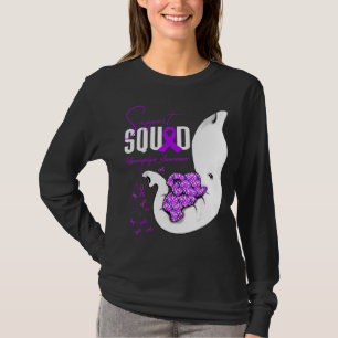 Camiseta Fibromialgia Apoyo a la toma de conciencia Elefant