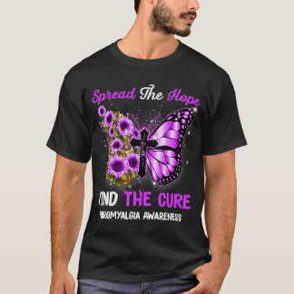 Camiseta Fibromialgia Apoyo a la toma de conciencia Fe Mari