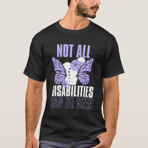 Camiseta Fibromialgia Conciencia Cinta púrpura Fibromialgia