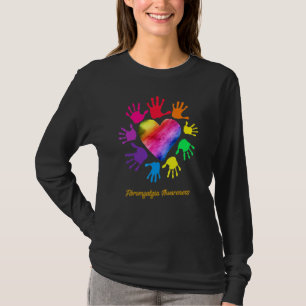 Camiseta Fibromialgia Conciencia Manos Fibromialgia