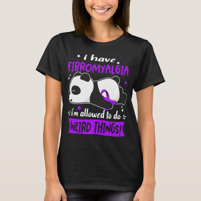 Camiseta Fibromialgia Conciencia Mes Regalos de Cinta (Anverso)