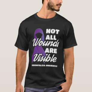Camiseta Fibromialgia Conciencia No Todas Las Heridas Son V