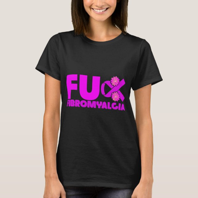 Camiseta Fibromialgia Familia Fibromialgia Conciencia (Anverso)