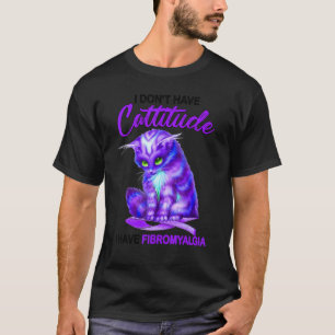 Camiseta Fibromialgia Sensibilización Cattitude Gato Aparat
