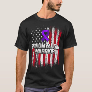 Camiseta Fibromialgia Sobreviviente de conciencia Guerrero 