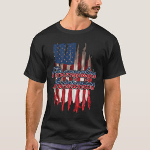 Camiseta Fibromialgia Sobreviviente de conciencia Guerrero