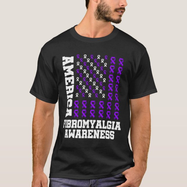 Camiseta Fibromialgia Sobreviviente de la conciencia Guerre (Anverso)