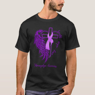 Camiseta Fibromyalgia Awareness Faith Hope Love Support Tea
