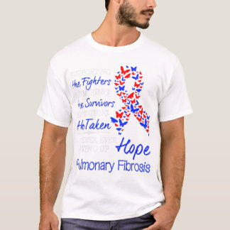 Camiseta Fibrosis Pulmonar Consciente de Fibrosis Pulmonar