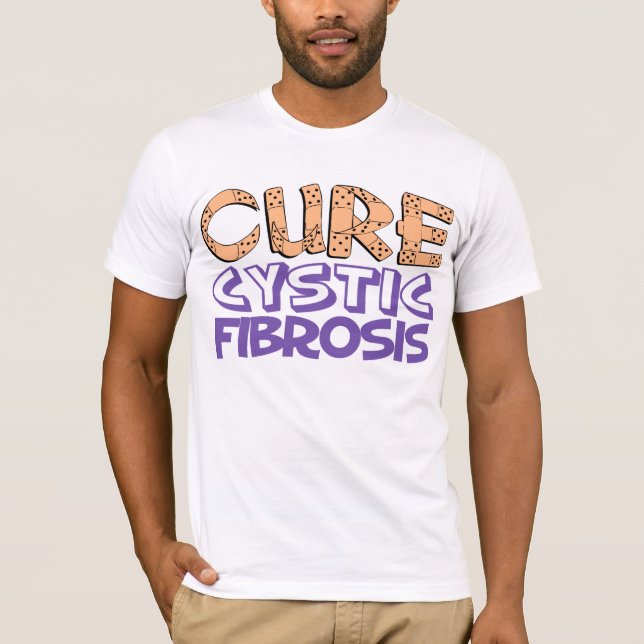 Camiseta Fibrosis quística de la curación (Anverso)