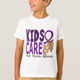 Camiseta Fibrosis quística del cuidado 1 de los niños