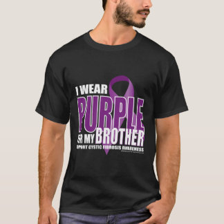 Camiseta Fibrosis quística: Púrpura para Brother