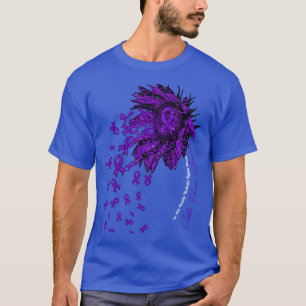 Camiseta Fibrosis quística Sensibilización sobre el girasol