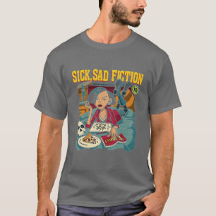Camiseta FICCIÓN TRISTE Y ENFERMA Película Daria Wonder Muj