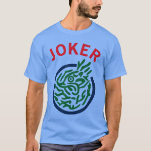 Camiseta Ficha Joker de Mahjong Chino Disfraz
