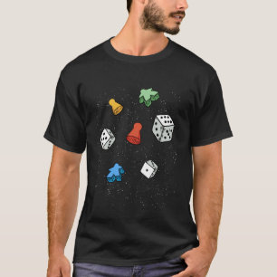 Camiseta Fichas de Juegos de Mesa Geniales en Estrellas, Da