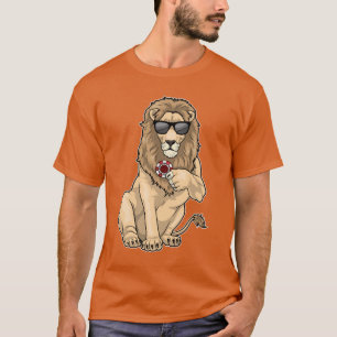 Camiseta Fichas de póquer Lion Poker