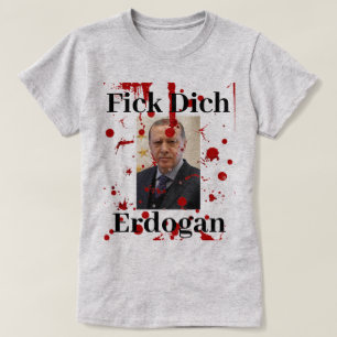 Camiseta Fick Dich Erdogan (alemana)