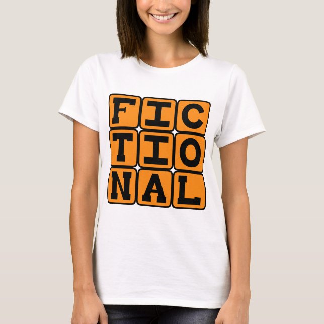 Camiseta Ficticio, Imaginario (Anverso)