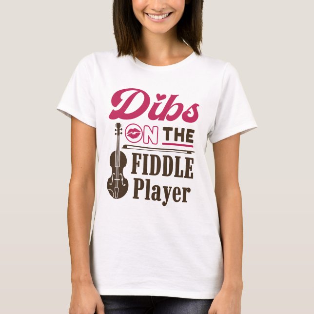 Camiseta Fiddle: Novia de Fiddler (Anverso)