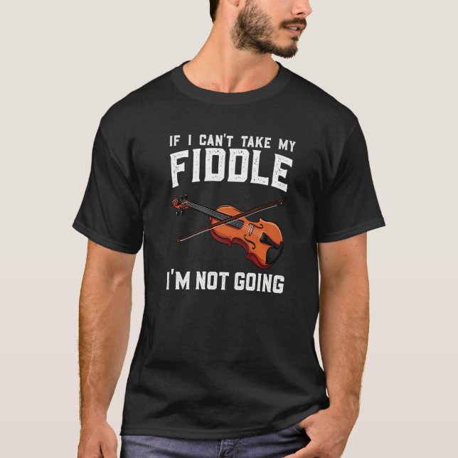 Camiseta Fiddle Player Travelling Fiddle Player (Anverso)