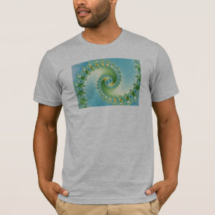 Camiseta Fiddlehead - Arte fractal