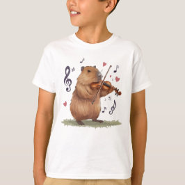 Camiseta fiddler capybara