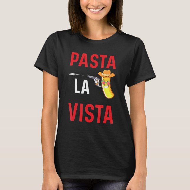 Camiseta Fideicomiso de época con arma de fuego - Pasta La  (Anverso)