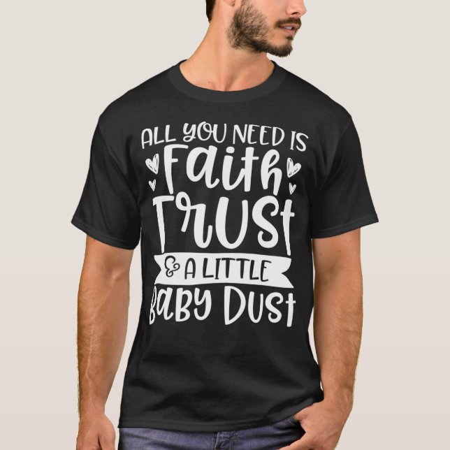 Camiseta Fideicomiso de la fertilidad y Depósito de la IUI  (Anverso)