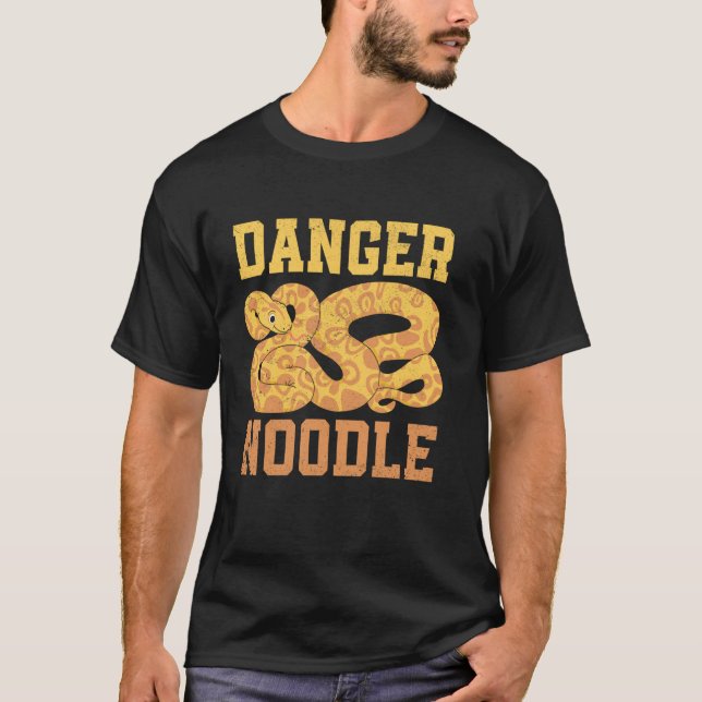 Camiseta Fideicomiso de peligro de serpiente Serpent Python (Anverso)