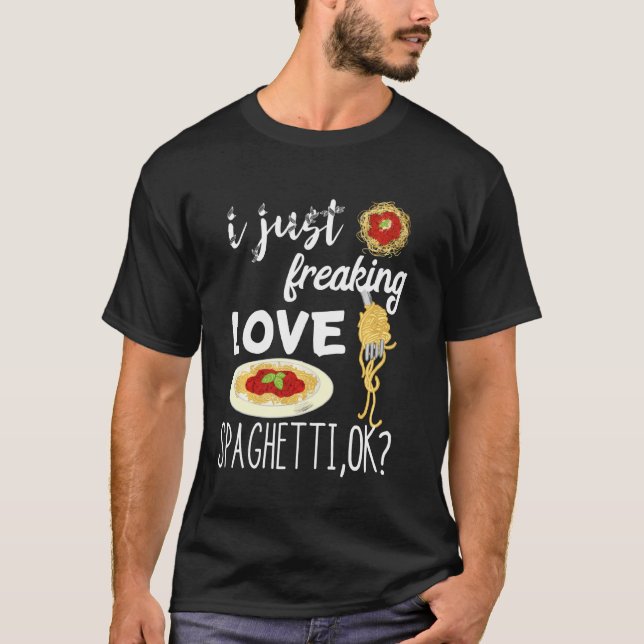 Camiseta Fideicomiso italiano de pasta que sólo me asusta l (Anverso)