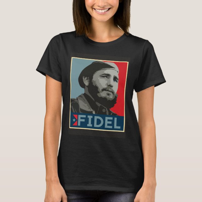 CAMISETA FIDEL CASTRO (Anverso)