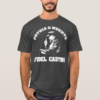 Camiseta Fidel Castro Cuba Revolución Latinoamérica
