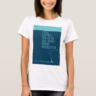 Camiseta Fidel Castro, Presidente, Revolución, Cuba, La Hab