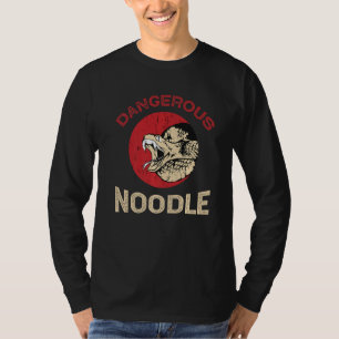 Camiseta Fideo Peligroso, Serpiente de Hobby, Chiste de Ser