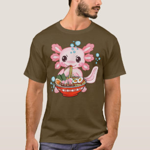Camiseta Fideos de Aolotl Cute Ramen Japonés Anime Otaku Nu