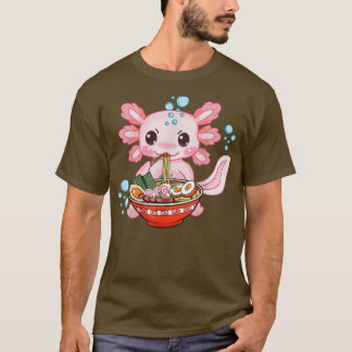 Camiseta Fideos de Aolotl Cute Ramen Japonés Anime Otaku Nu