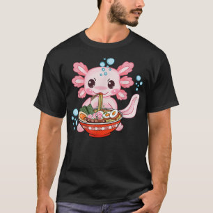 Camiseta Fideos de Aolotl Cute Ramen Japonés Anime Otaku Nu
