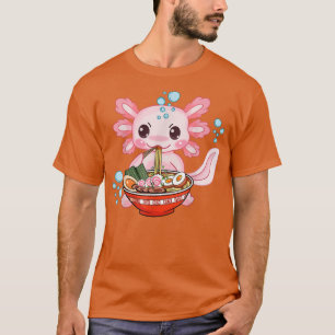 Camiseta Fideos de Aolotl Cute Ramen Japonés Anime Otaku Nu