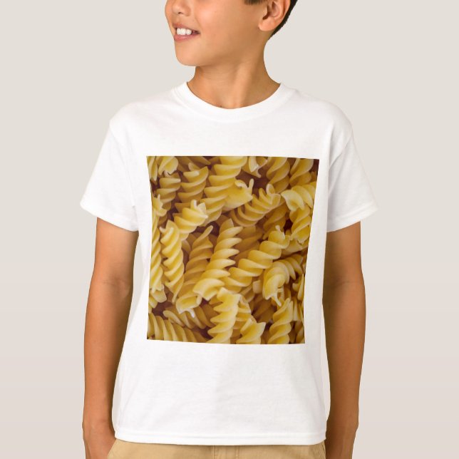 Camiseta Fideos de Pasta Fusilli (Anverso)