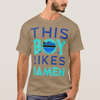 Camiseta Fideos de Ramen irónicos dicen cultura de la comid