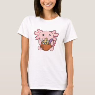 Camiseta Fideos Japoneses Noodles Halloween Axolotl Ramen