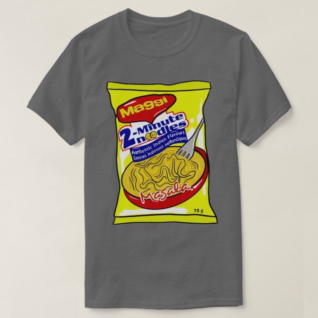 Camiseta Fideos Maggi (Diseño del anverso)